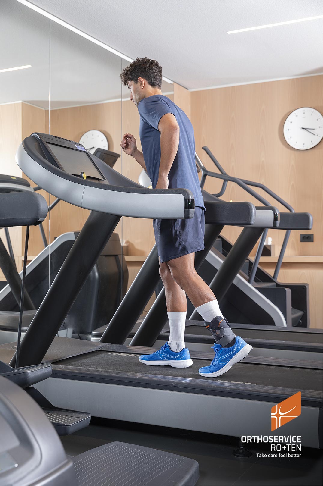 Ортез голеностопного сустава со стальными стержнями MALLEORAPID